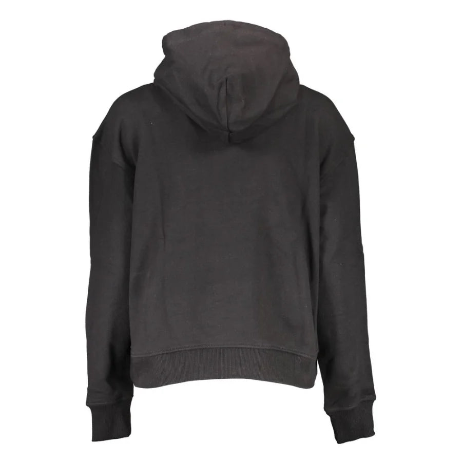Calvin Klein Black Cotton Women Sweatshirt