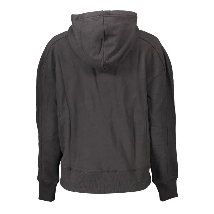 Calvin Klein Black Cotton Women’s Hoodie