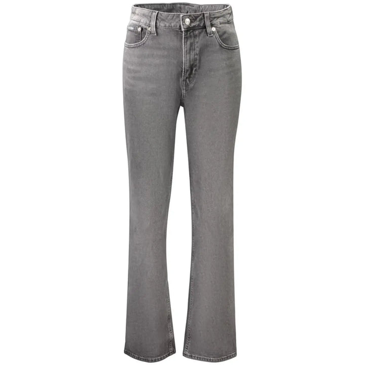 Calvin Klein Black Cotton Womens Jeans