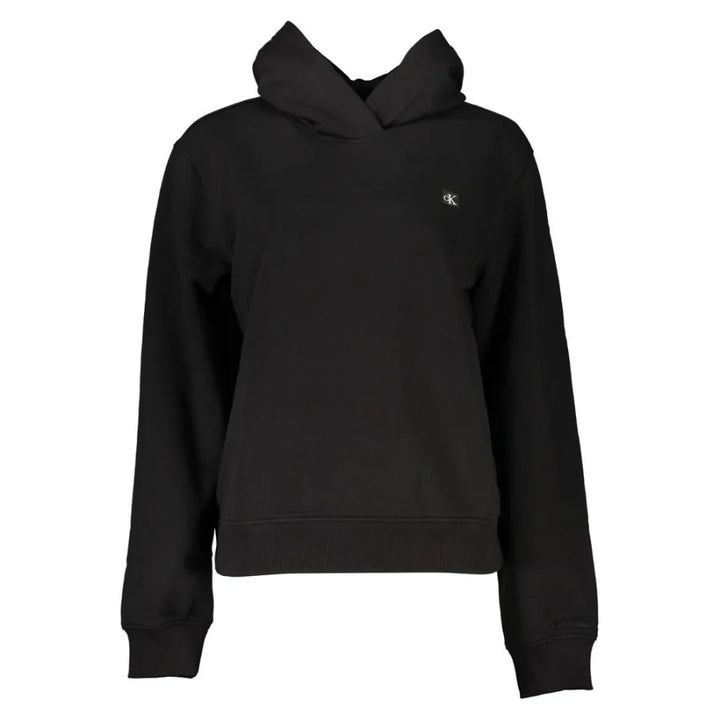 Calvin Klein Black Cotton Women’s Sweatshirt