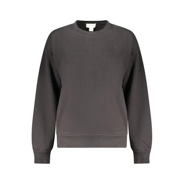 Calvin Klein Black Cotton Womens Sweatshirt