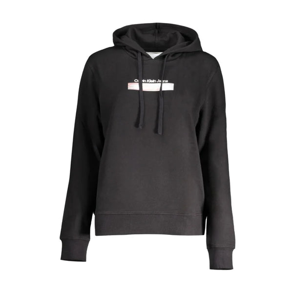 Calvin Klein Black Cotton Women’s Sweatshirt