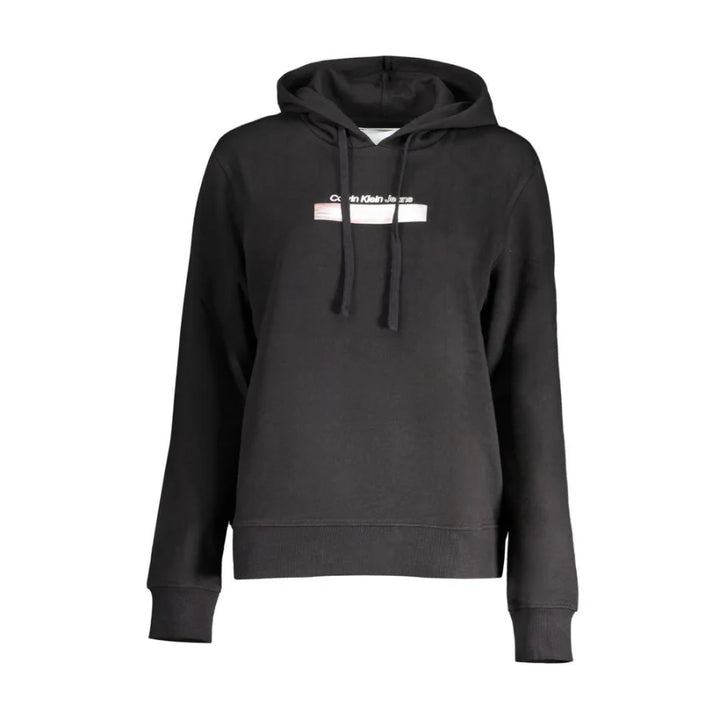 Calvin Klein Black Cotton Women’s Sweatshirt