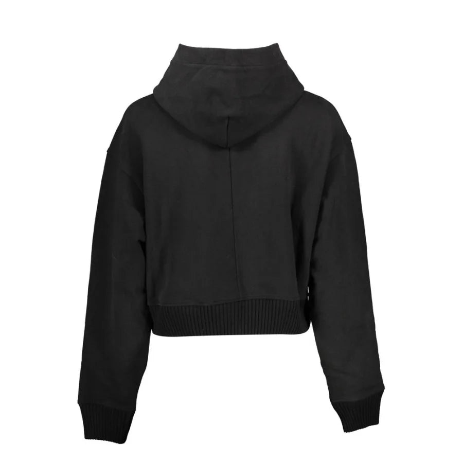 Calvin Klein Black Cotton Women’s Sweatshirt
