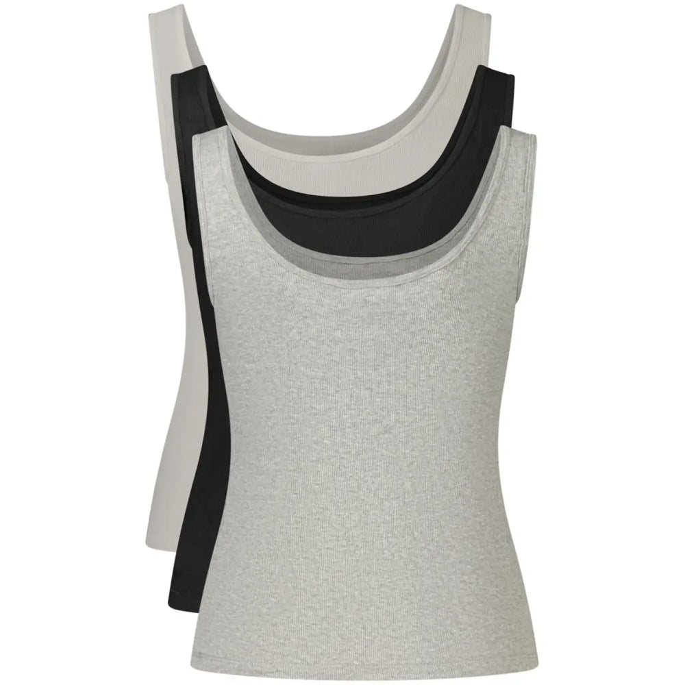 Calvin Klein Black Cotton Womens Tank Top