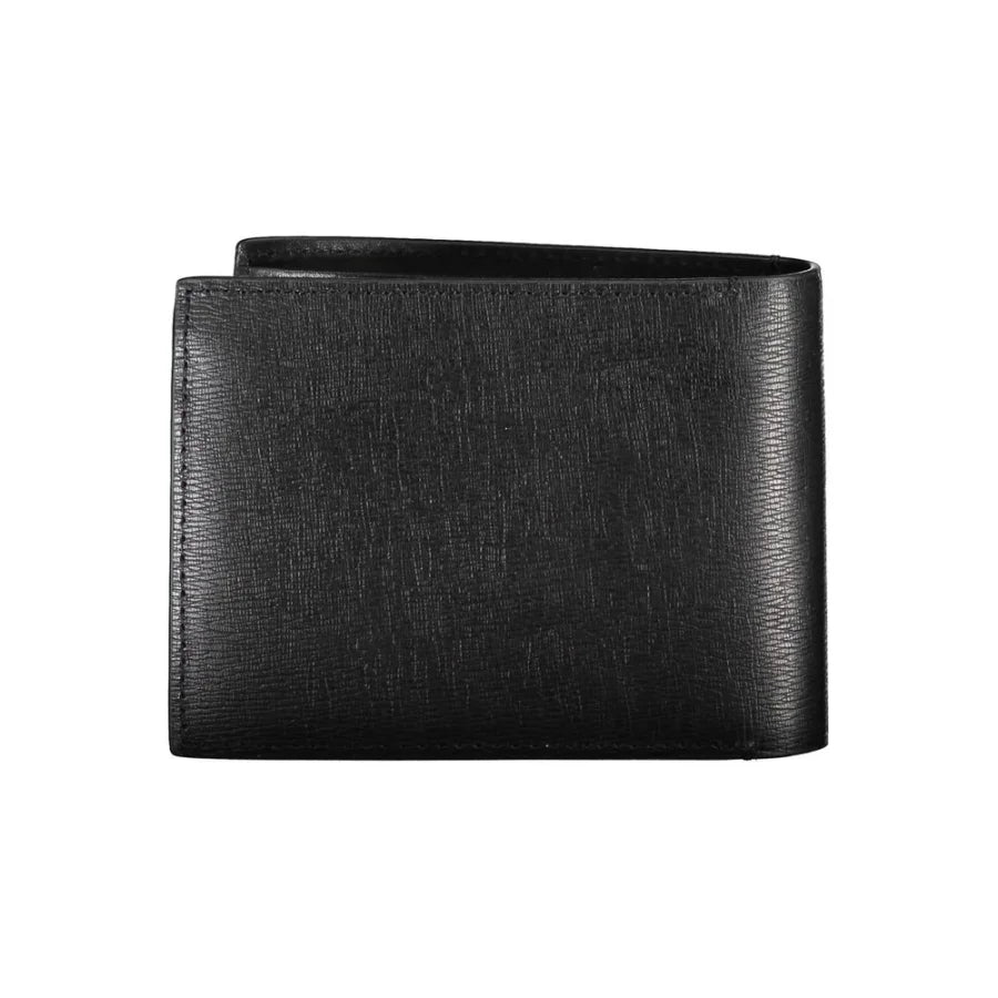 Calvin Klein Black Eco-Leather Men Wallet
