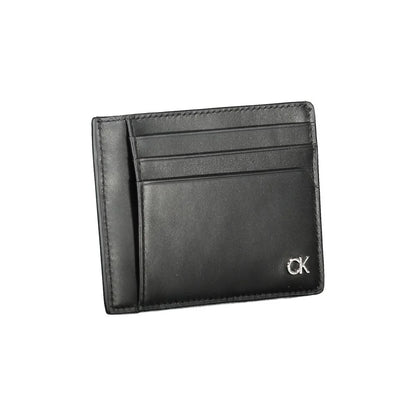 Calvin Klein Black Leather Men Wallet