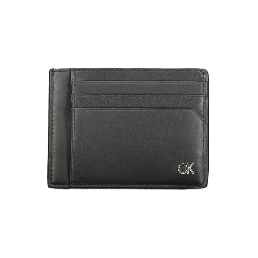 Calvin Klein Black Leather Men Wallet