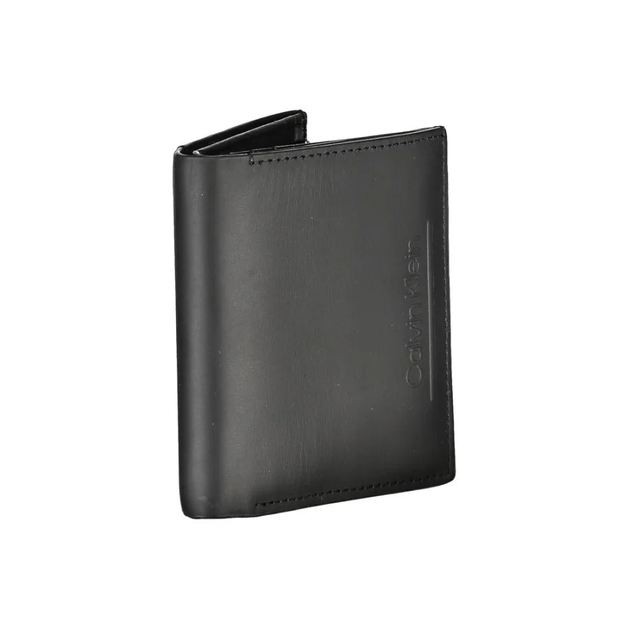 Calvin Klein Black Leather Men Wallet