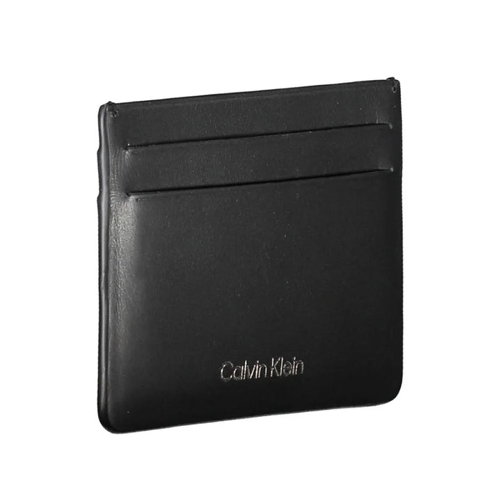 Calvin Klein Black Leather Men Wallet