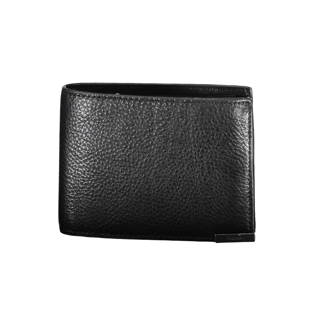 Calvin Klein Black Leather Men Wallet