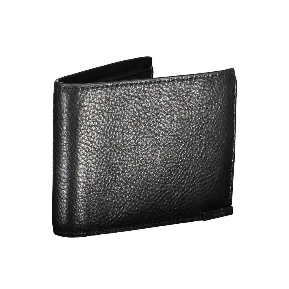 Calvin Klein Black Leather Men Wallet