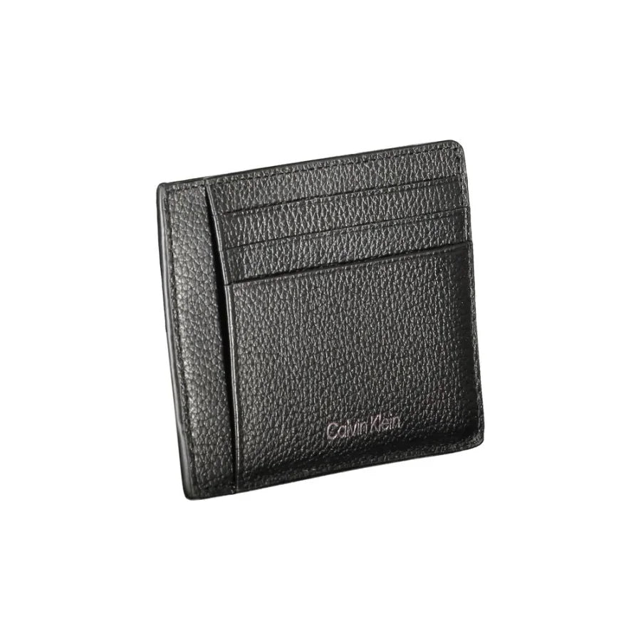 Calvin Klein Black Leather Men’s Wallet