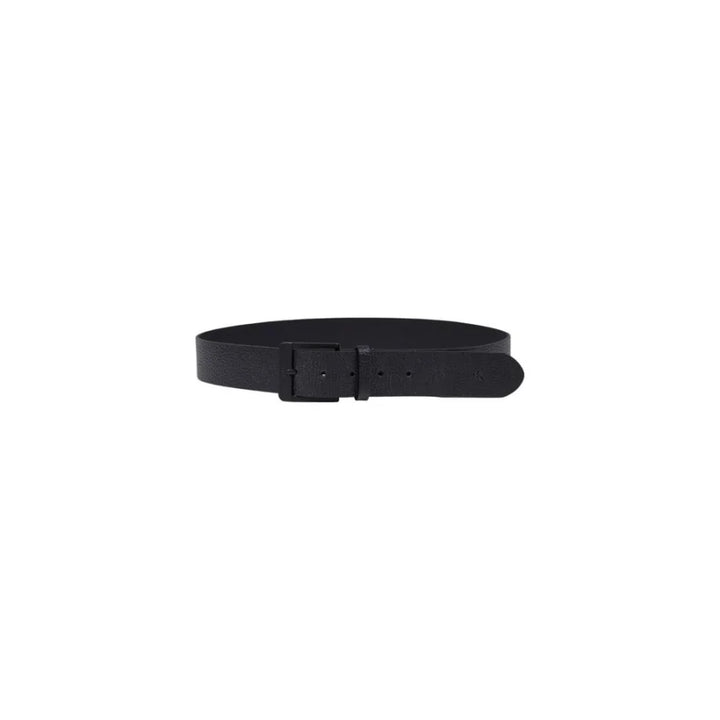 Calvin Klein Black Leather Regular Belt