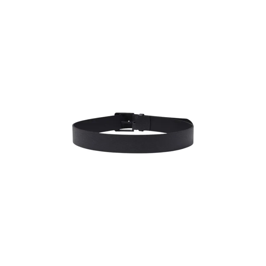 Calvin Klein Black Leather Regular Belt