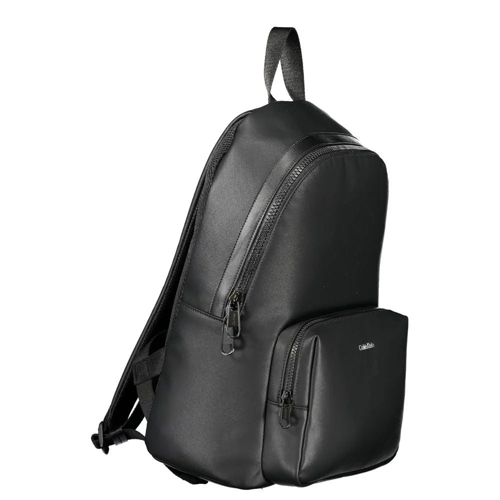 Calvin Klein Black Polyester Backpack