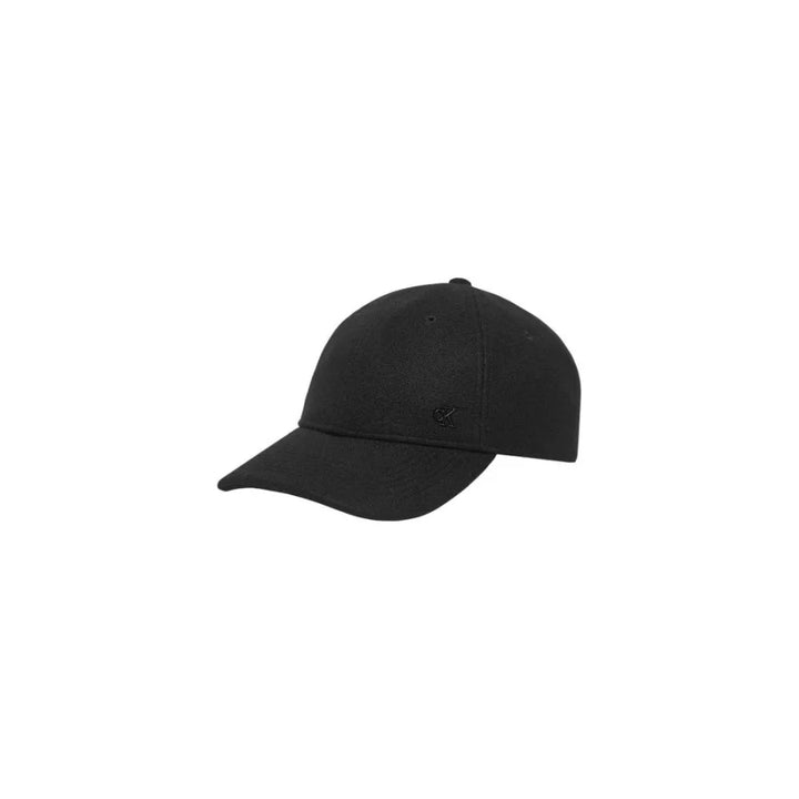 Calvin Klein Black Polyester Cap (Baseball Hat)