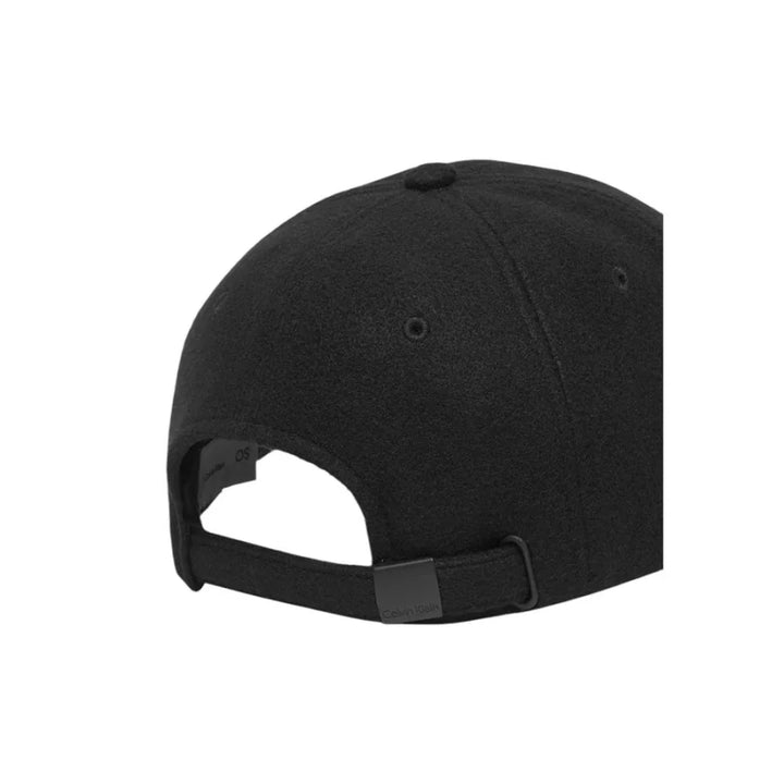 Calvin Klein Black Polyester Cap (Baseball Hat)
