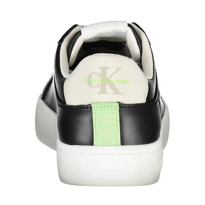 Calvin Klein Black Polyester Men Sneaker