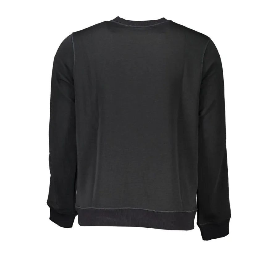 Calvin Klein Black Polyester Men Sweatshirt