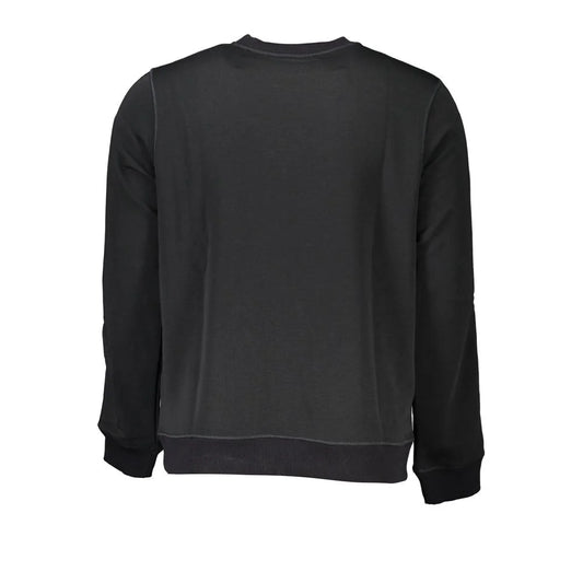 Calvin Klein Black Polyester Men Sweatshirt