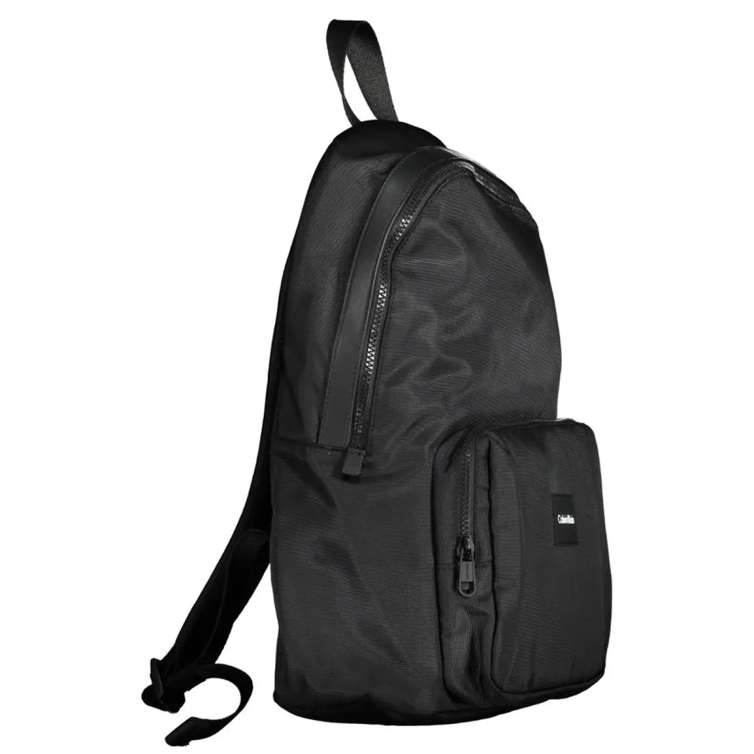 Calvin Klein Black Polyester Men’s Backpack