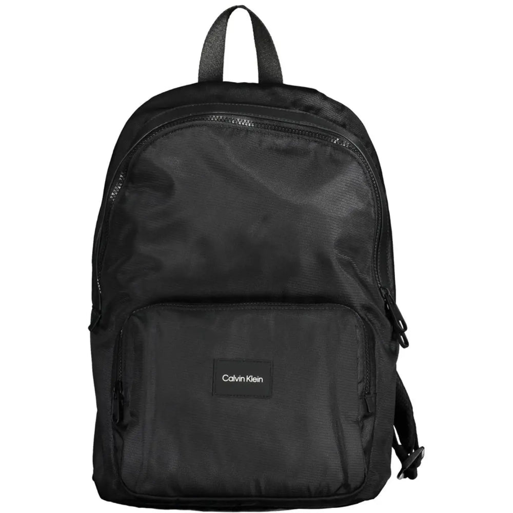 Calvin Klein Black Polyester Men’s Backpack