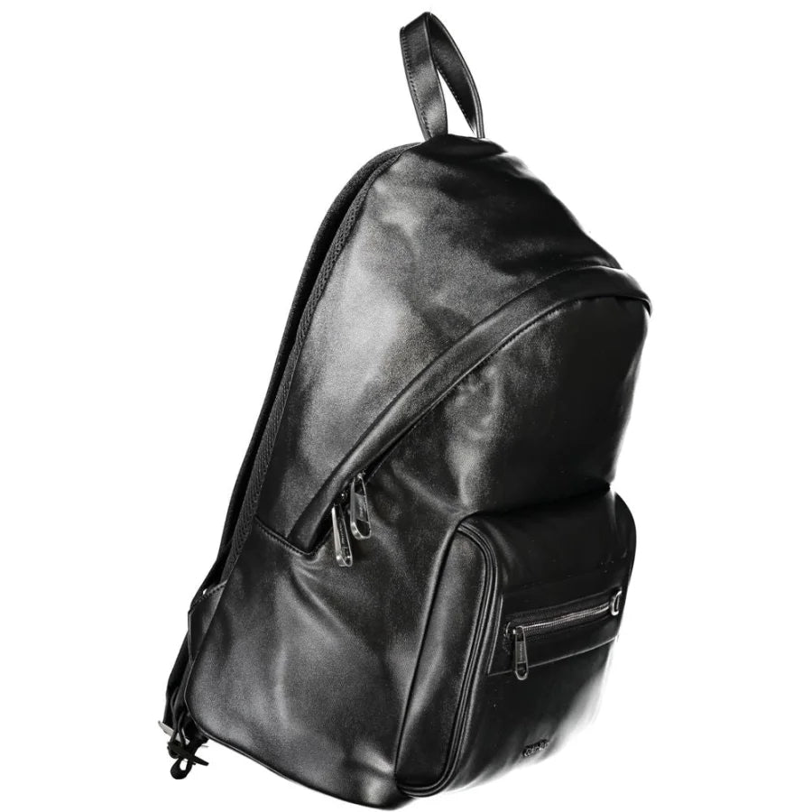 Calvin Klein Black Polyester Men’s Backpack
