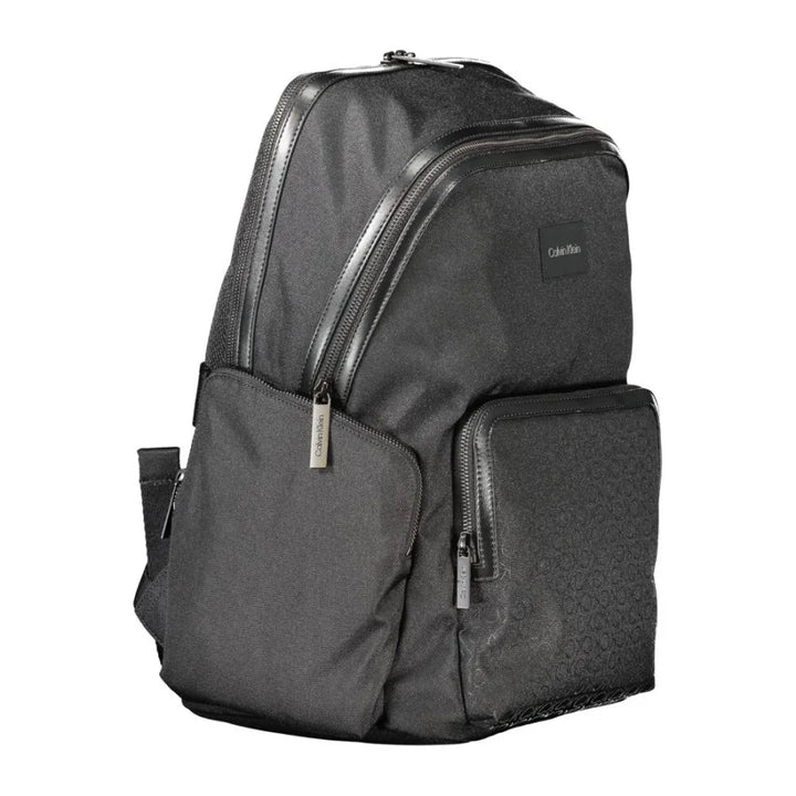 Calvin Klein Black Polyester Men’s Backpack