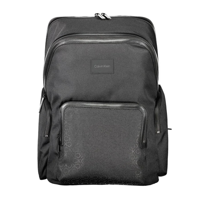 Calvin Klein Black Polyester Men’s Backpack