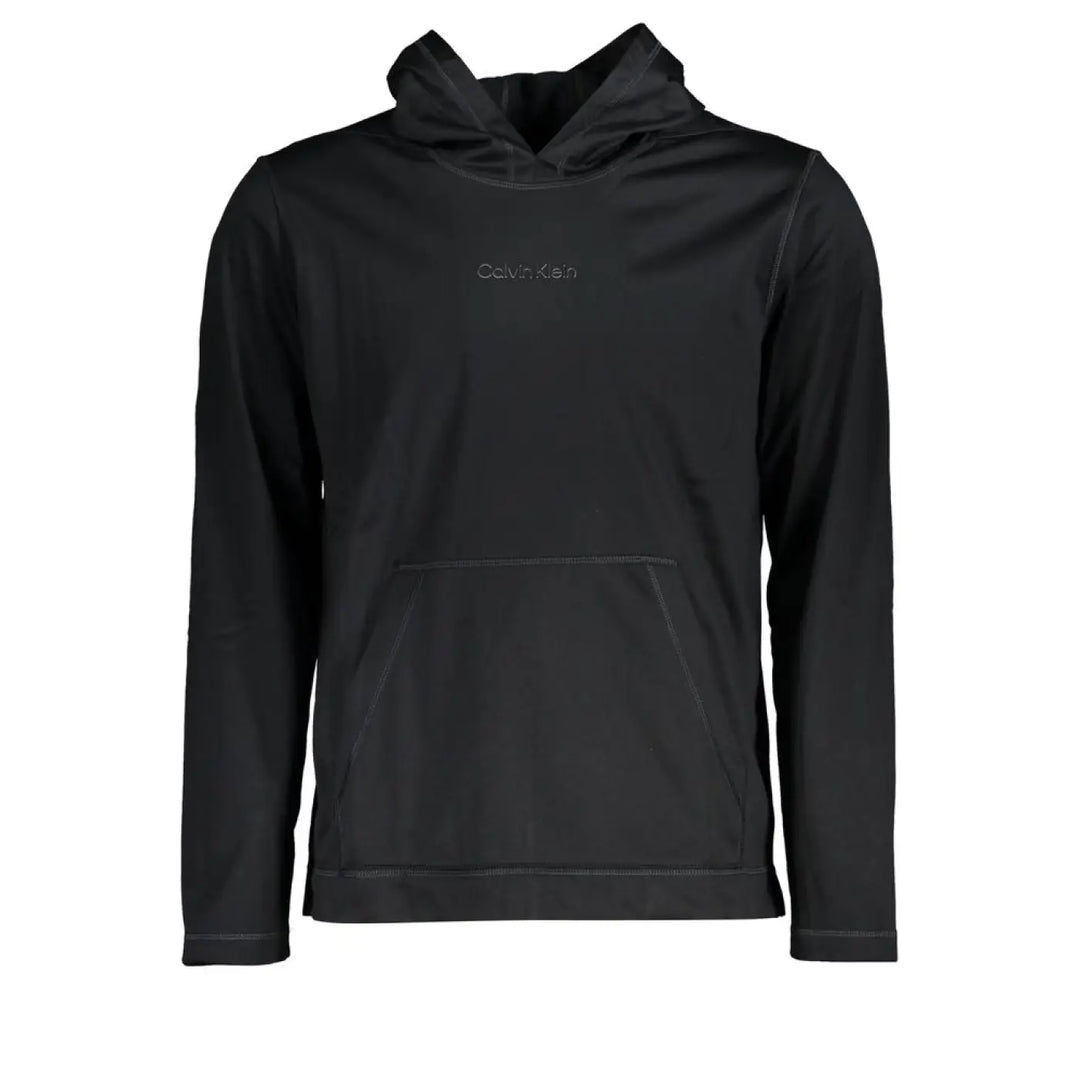 Calvin Klein Black Polyester Men’s Hoodie