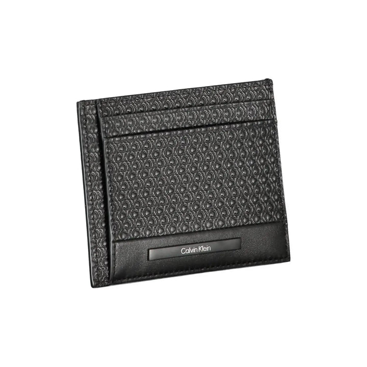 Calvin Klein Black Polyester Men’s Shoulder Bag