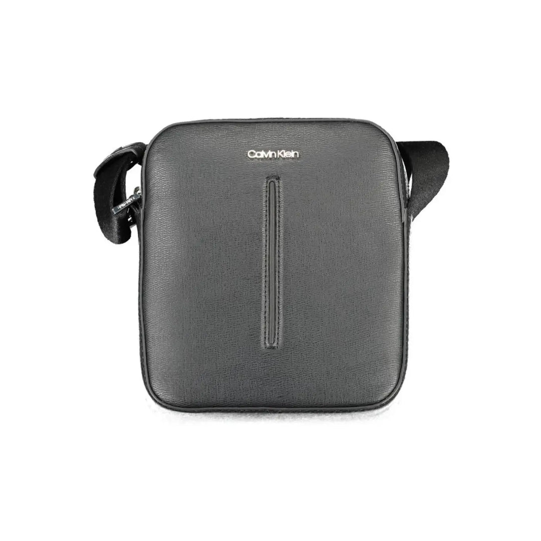 Calvin Klein Black Polyester Men’s Shoulder Bag