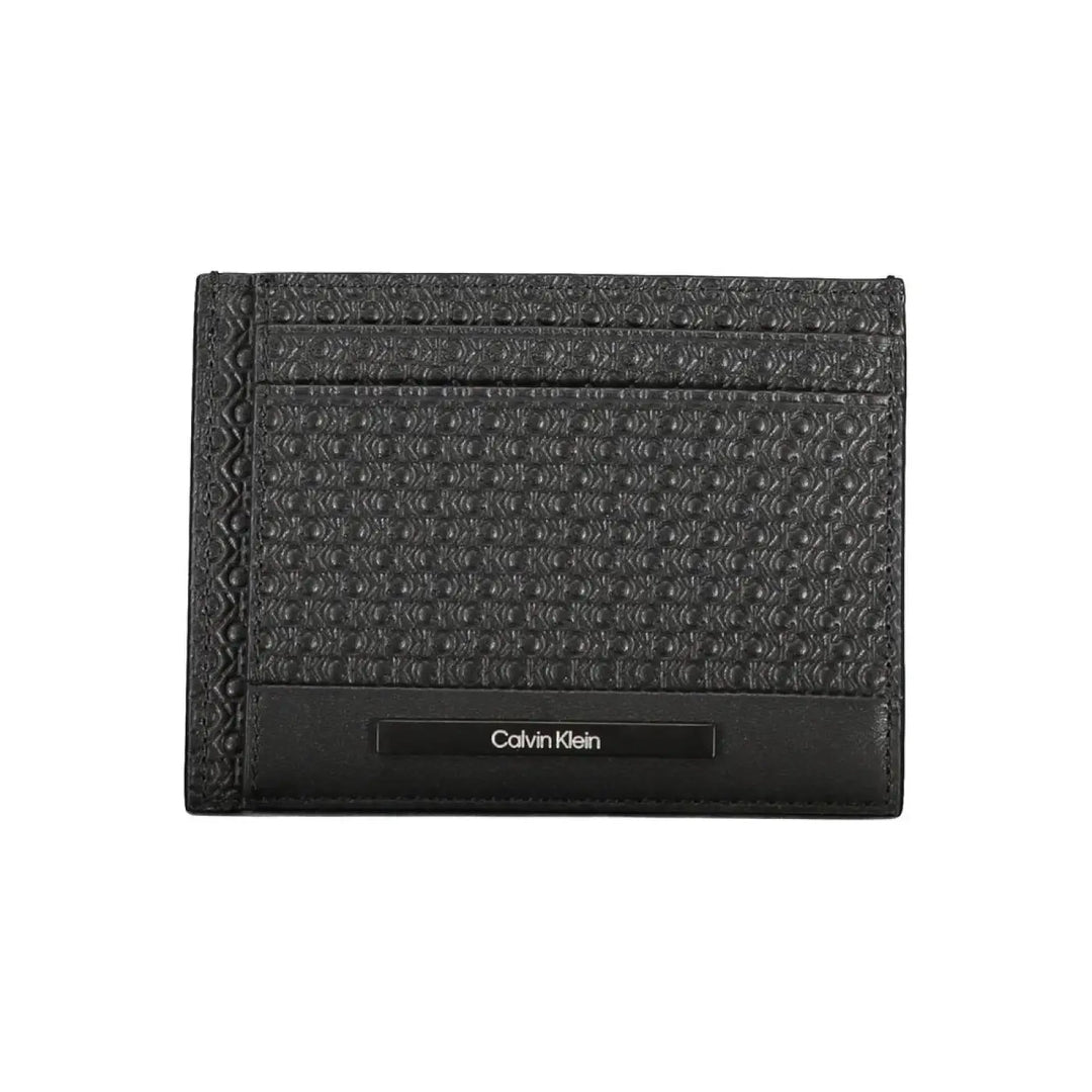 Calvin Klein Black Polyester Men’s Shoulder Bag