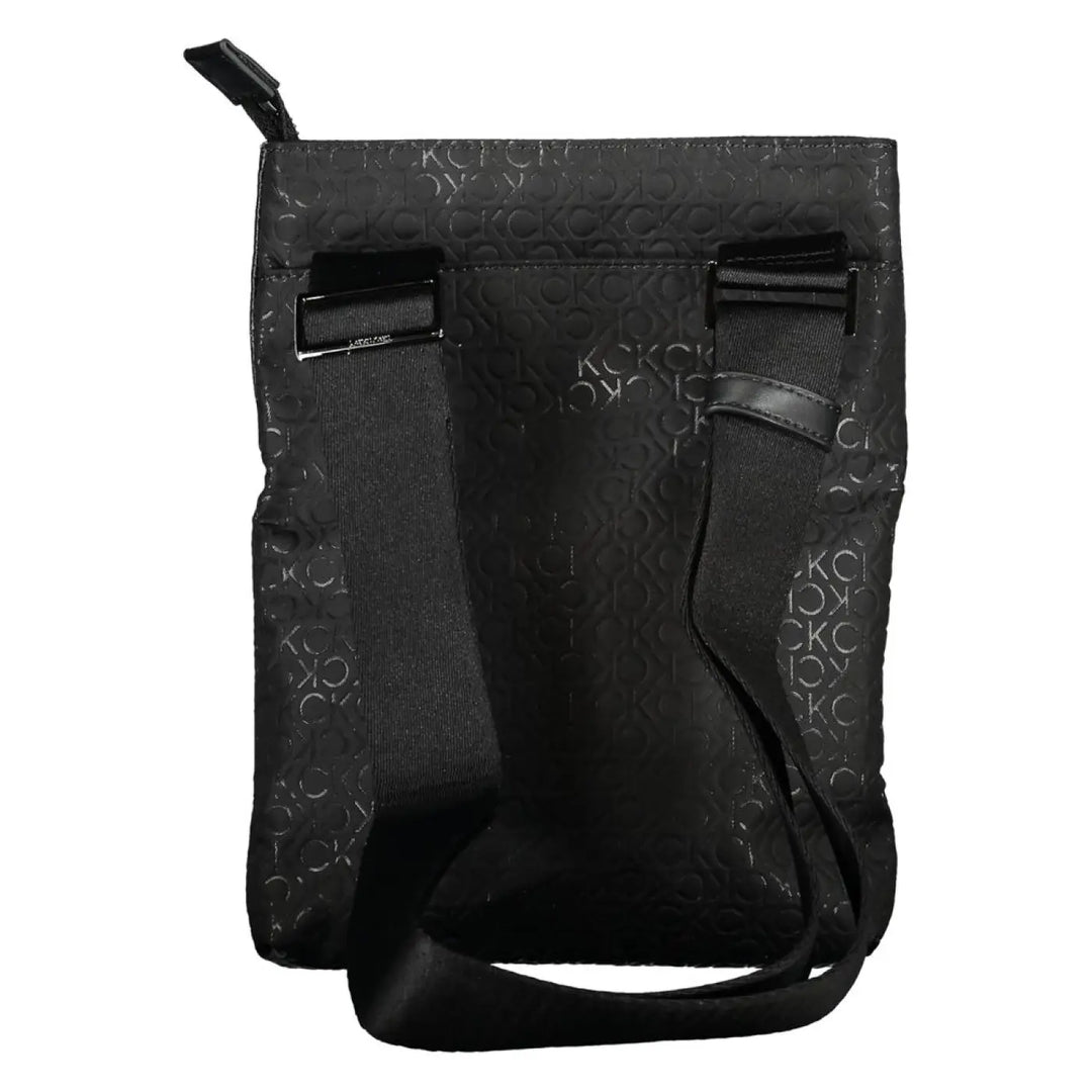 Calvin Klein Black Polyester Men’s Shoulder Bag