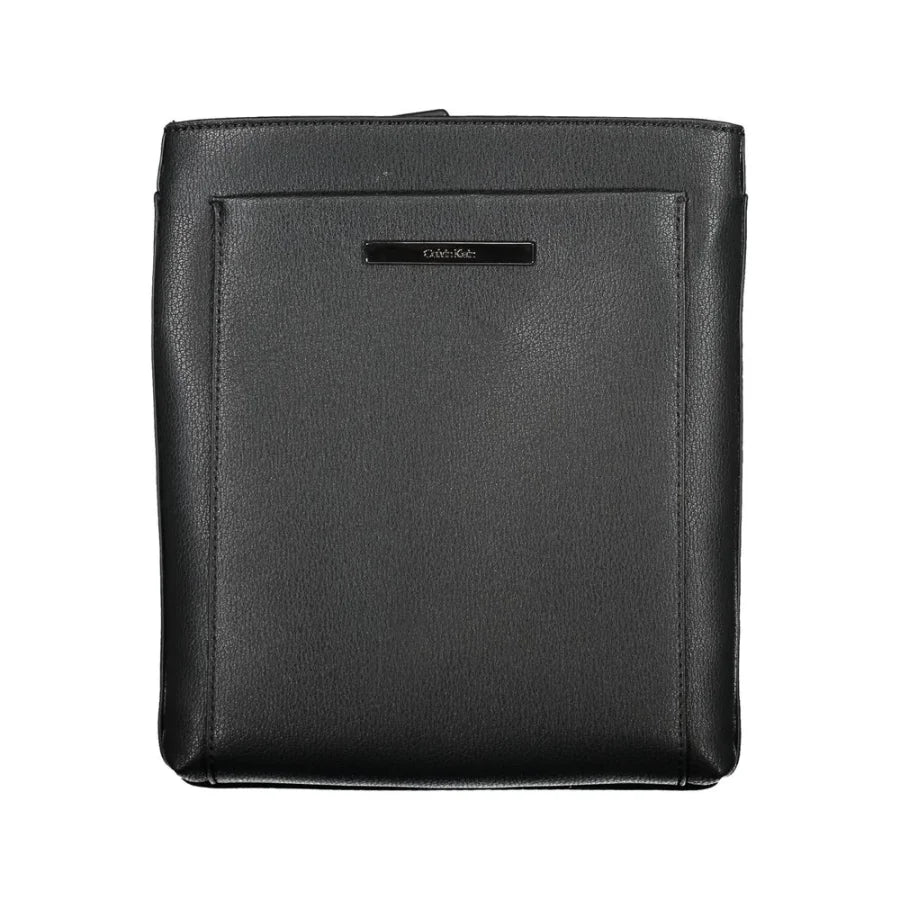 Calvin Klein Black Polyester Men’s Shoulder Bag