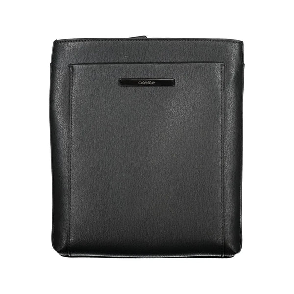 Calvin Klein Black Polyester Men’s Shoulder Bag