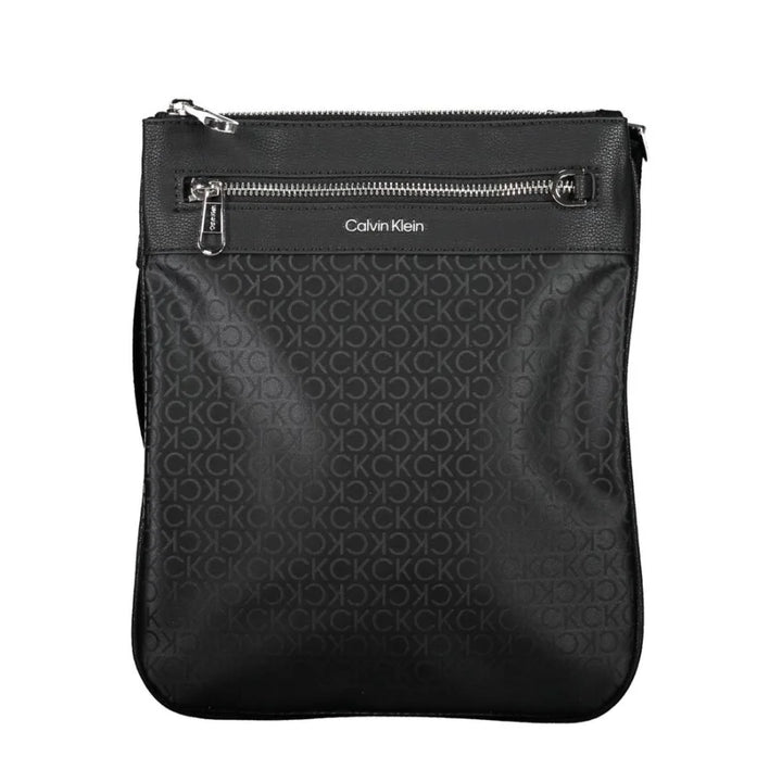 Calvin Klein Black Polyester Men’s Shoulder Bag