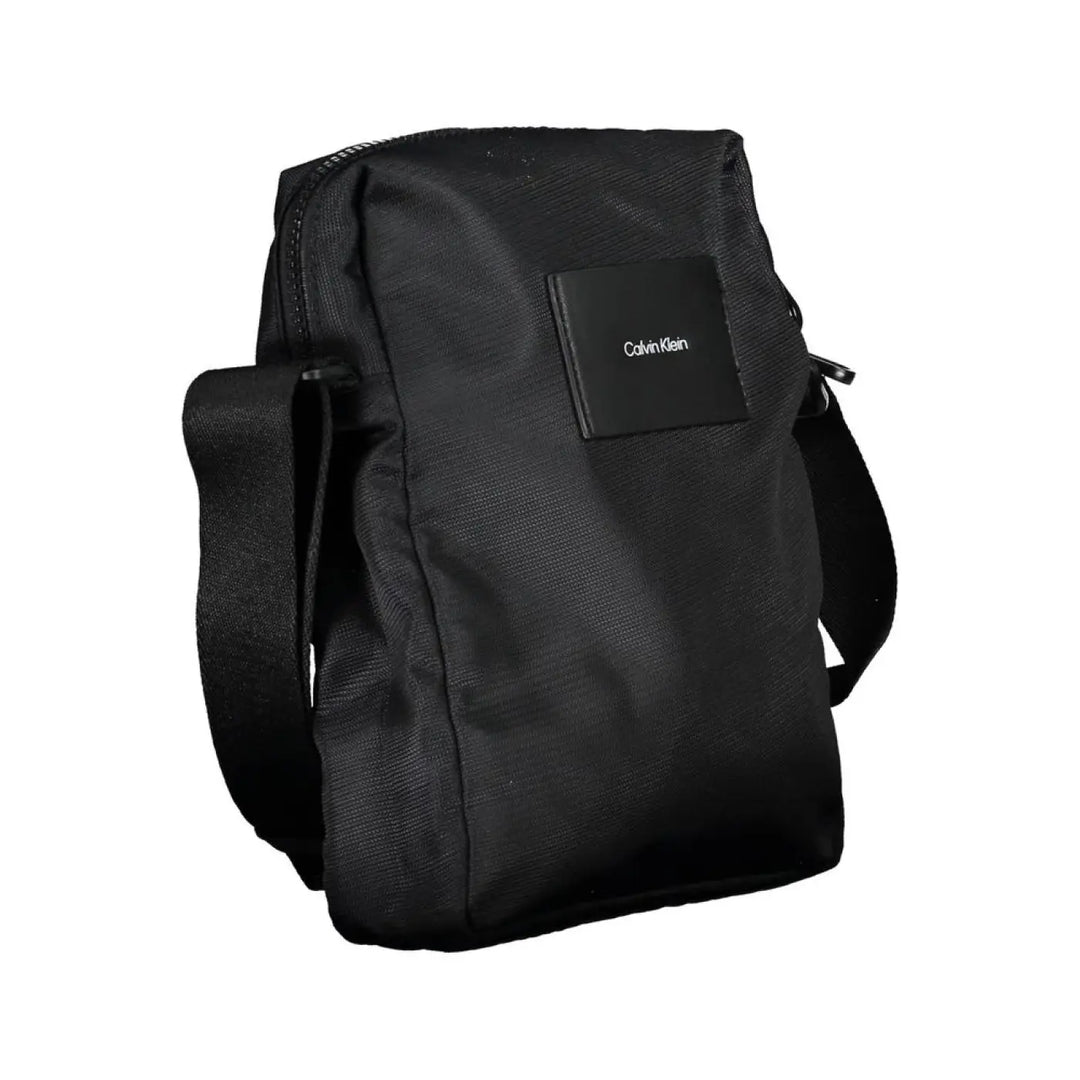 Calvin Klein Black Polyester Men’s Shoulder Bag