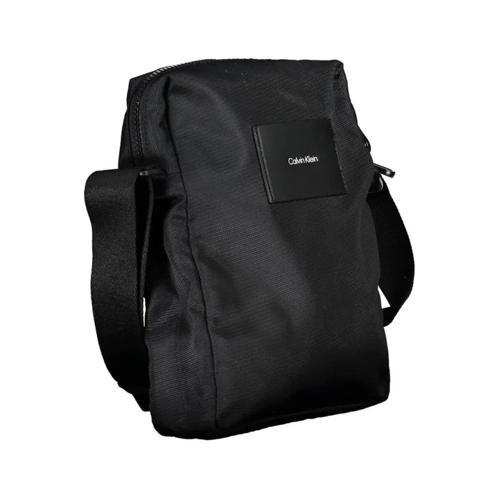 Calvin Klein Black Polyester Men’s Shoulder Bag