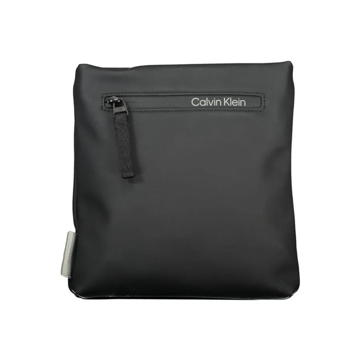 Calvin Klein Black Polyester Men’s Shoulder Bag
