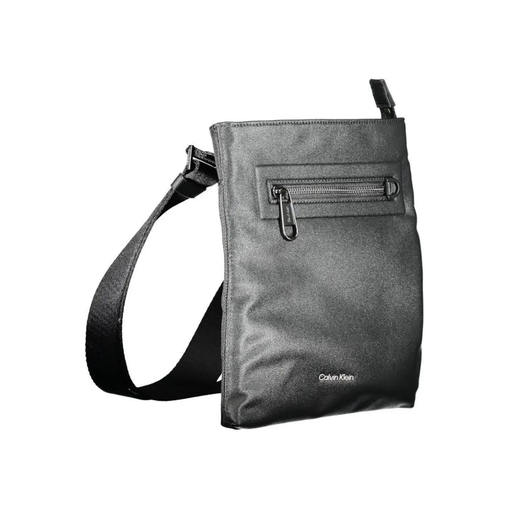 Calvin Klein Black Polyester Men’s Shoulder Bag