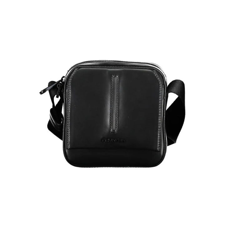 Calvin Klein Black Polyester Men’s Shoulder Bag