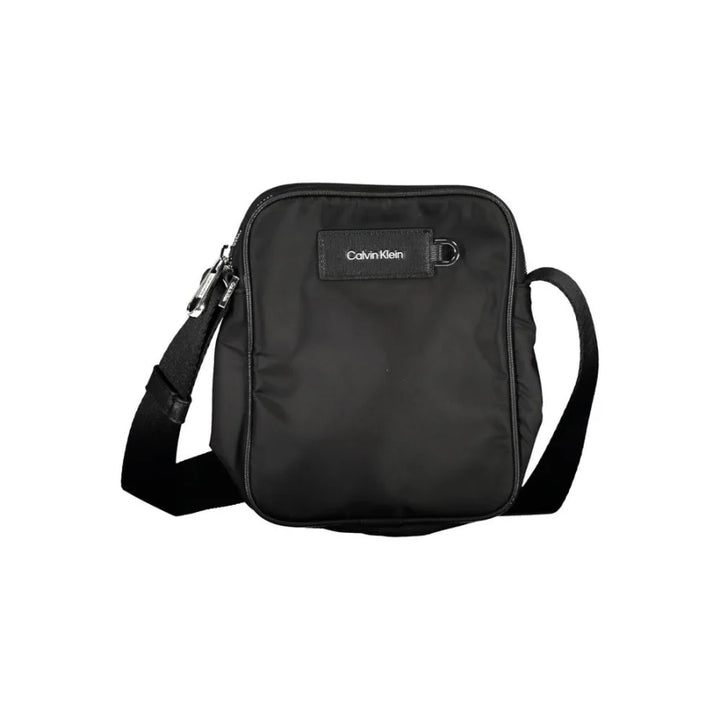 Calvin Klein Black Polyester Men’s Shoulder Bag