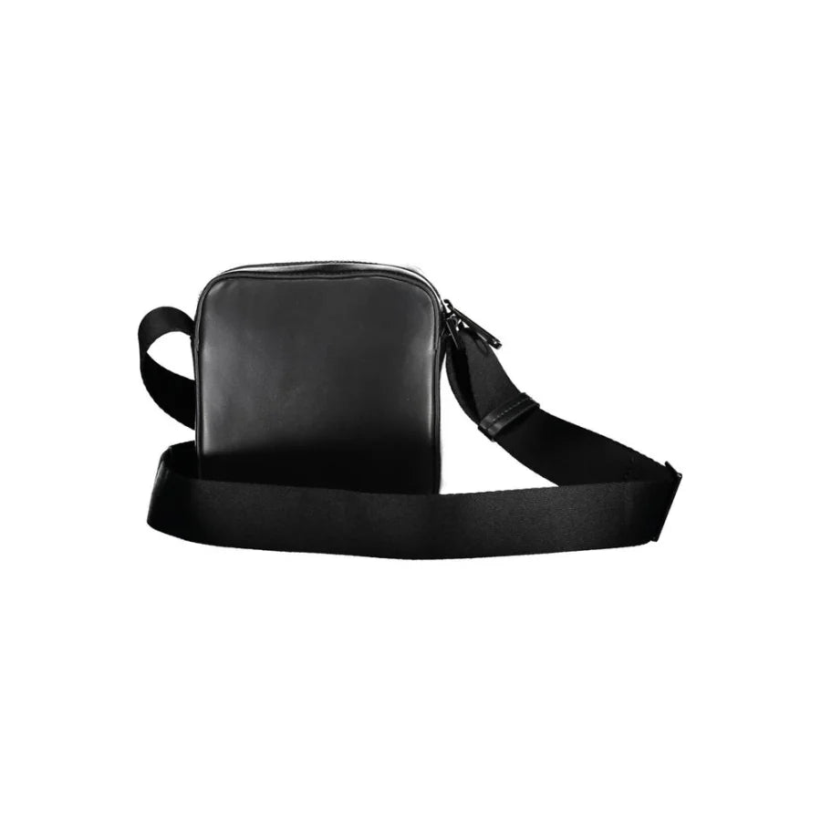 Calvin Klein Black Polyester Men’s Shoulder Bag