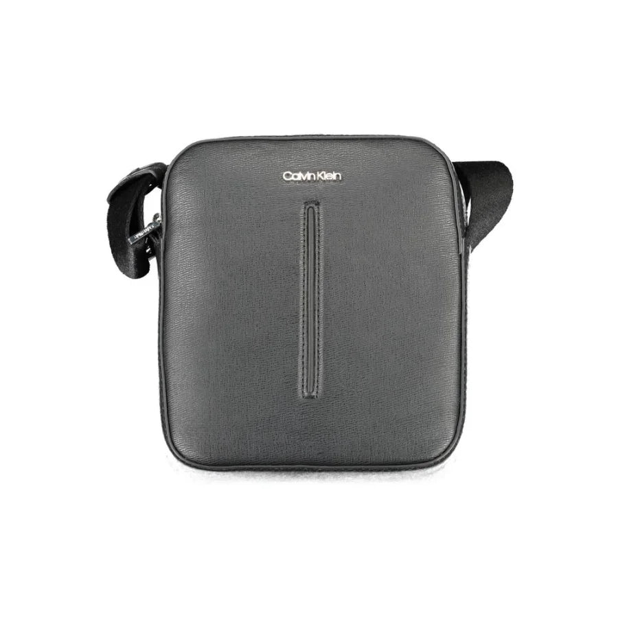 Calvin Klein Black Polyester Men’s Shoulder Bag