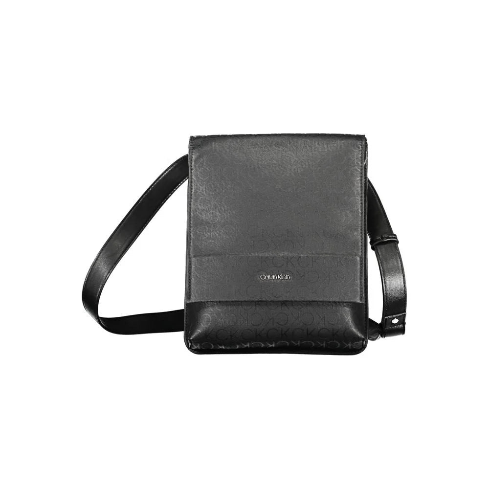 Calvin Klein Black Polyester Mens Shoulder Bag
