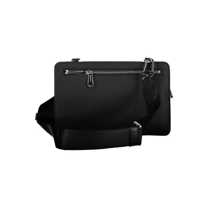 Calvin Klein Black Polyester Men’s Shoulder Bag