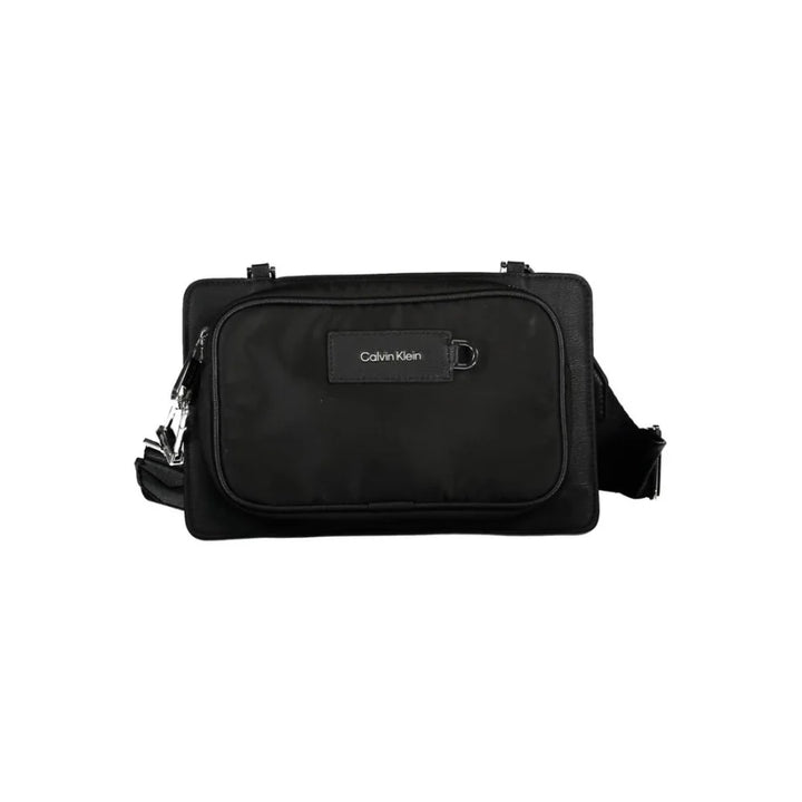 Calvin Klein Black Polyester Men’s Shoulder Bag