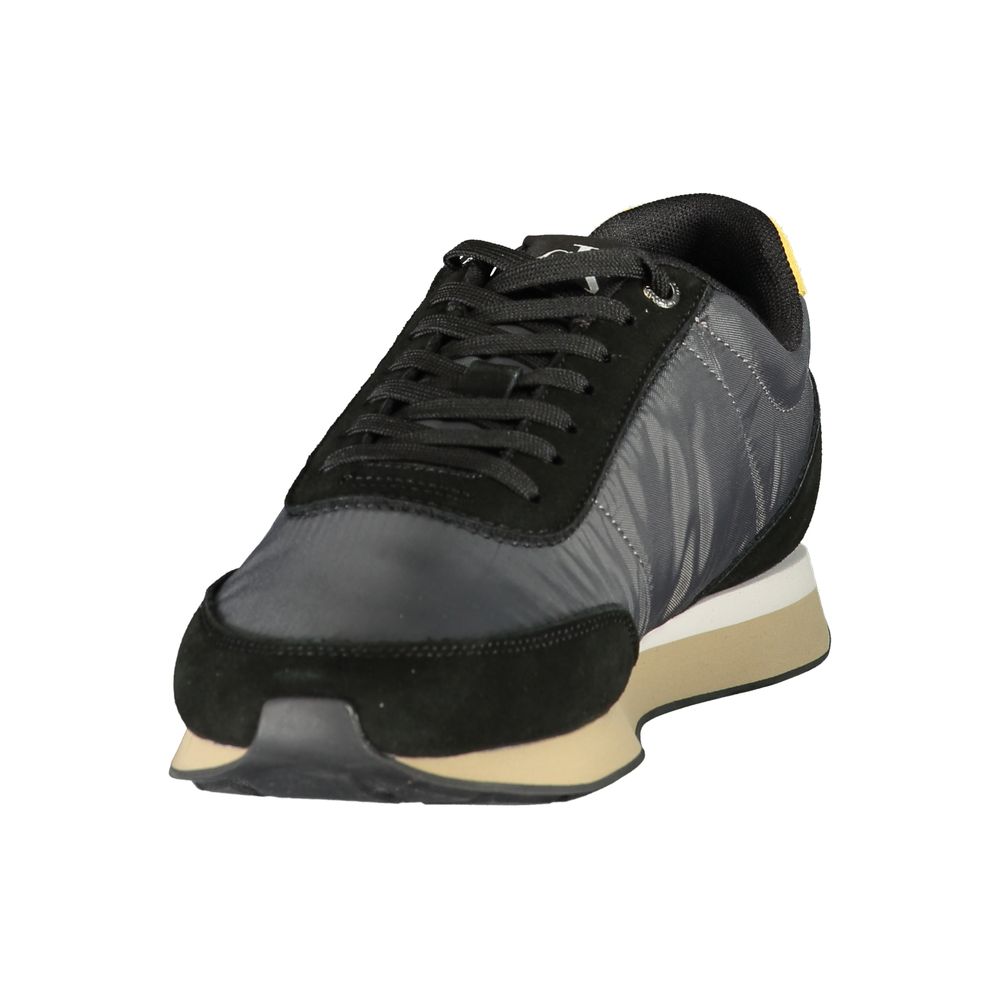 Calvin Klein Black Polyester Men’s Sneaker